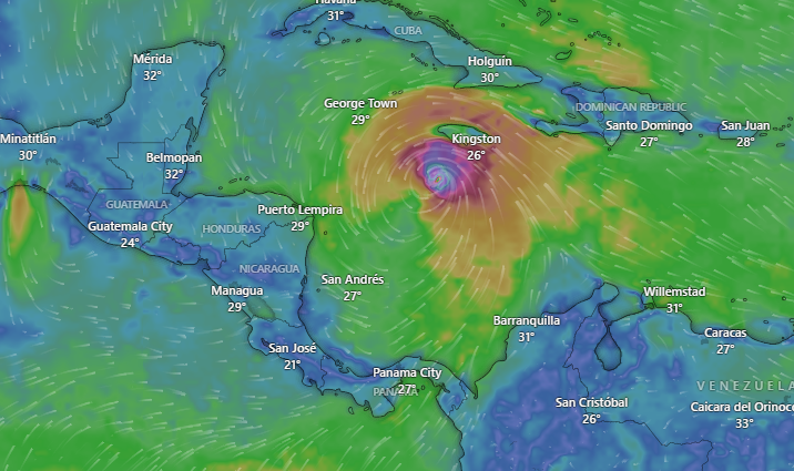Efectos indirectos del Huracán Melissa provocaron 195 incidentes por inundación en Costa Rica