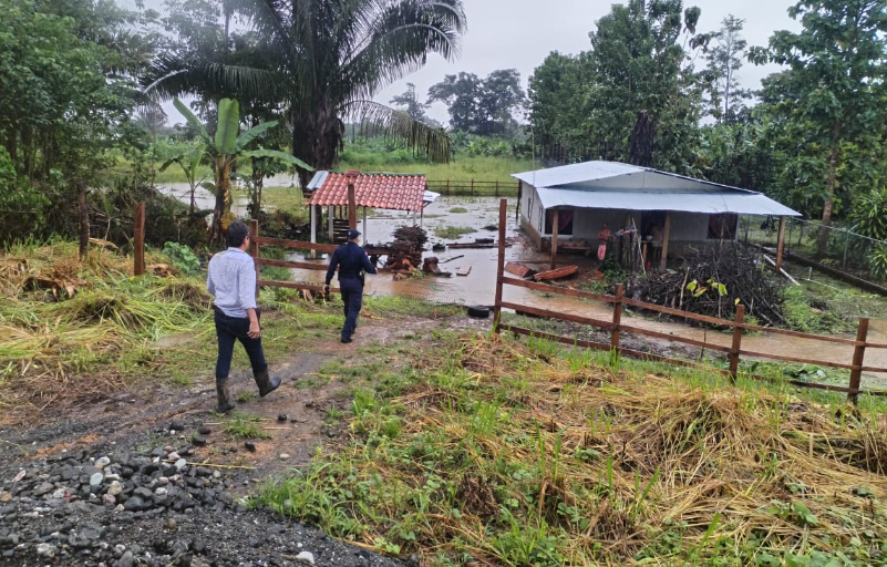 Puerto Jiménez y Osa fueron los cantones más afectados por inundaciones el fin de semana