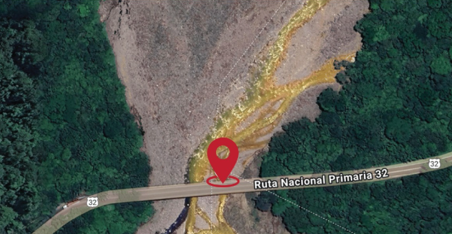 Puente sobre río Sucio en Ruta 32 tendrá pasos regulados hasta el viernes