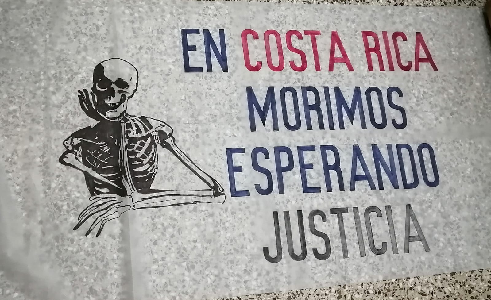 Víctimas de Aldesa se manifiestan: “En Costa Rica morimos esperando justicia”