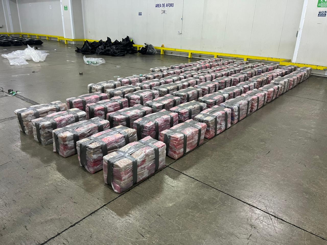 Encuentran 3 toneladas de cocaína en contenedor que iba para Alemania