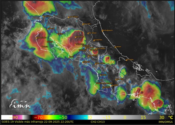 IMN descarta nuevas afectaciones por ondas tropicales y se enfoca en ‘sistemas frontales’