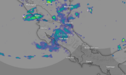 Onda Tropical No. 43 deja fuertes vientos y lluvias: País se mantendrá en alerta amarilla