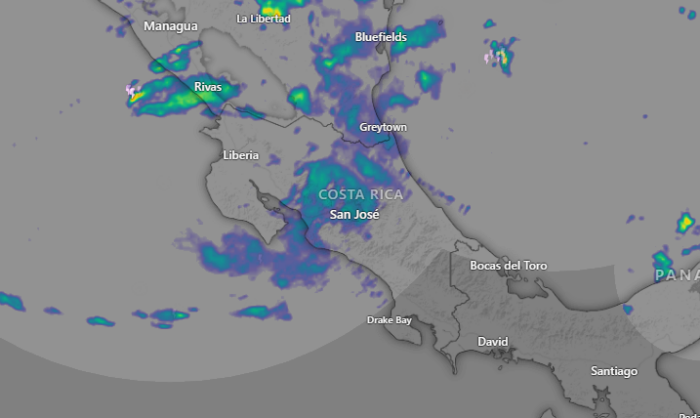 Onda Tropical No. 43 deja fuertes vientos y lluvias: País se mantendrá en alerta amarilla