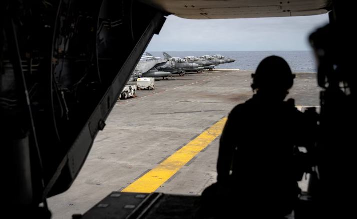 EEUU intensificó sus maniobras militares con ejercicios de fuego real en el Mar Caribe en medio de las tensiones con Venezuela