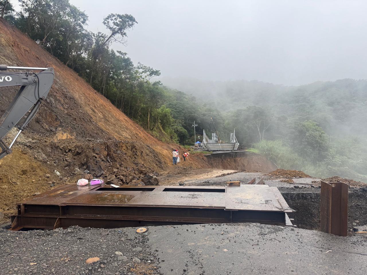 CONAVI confirma que trabajos en Cambronero están en etapa final y paso se abrirá en los próximos días