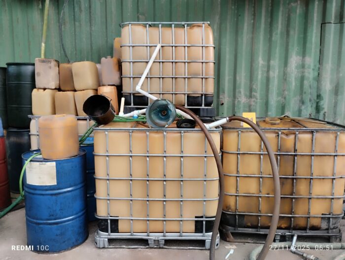 Recope y OIJ desarticulan banda que vendía combustible robado desde un lavacar de Orotina