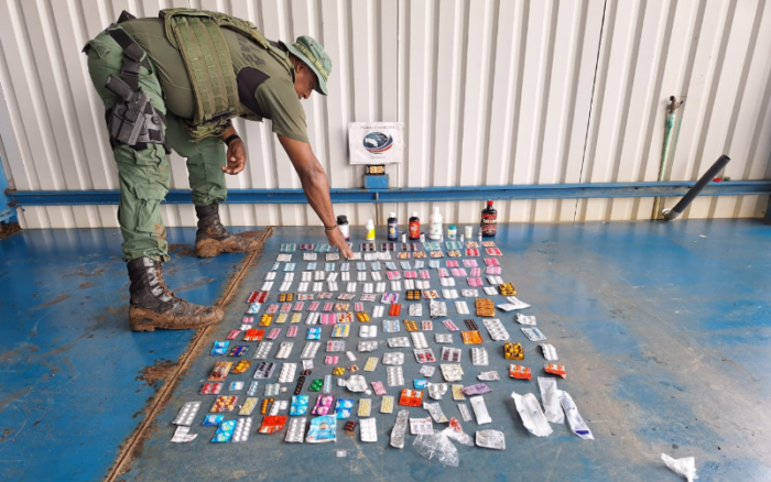 Policía de Fronteras decomisó casi 3 mil medicamentos en la Zona Norte
