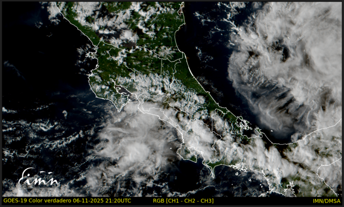 IMN prevé influencia del Empuje Frío No. 3 y la Onda Tropical No. 44 para inicios de la próxima semana