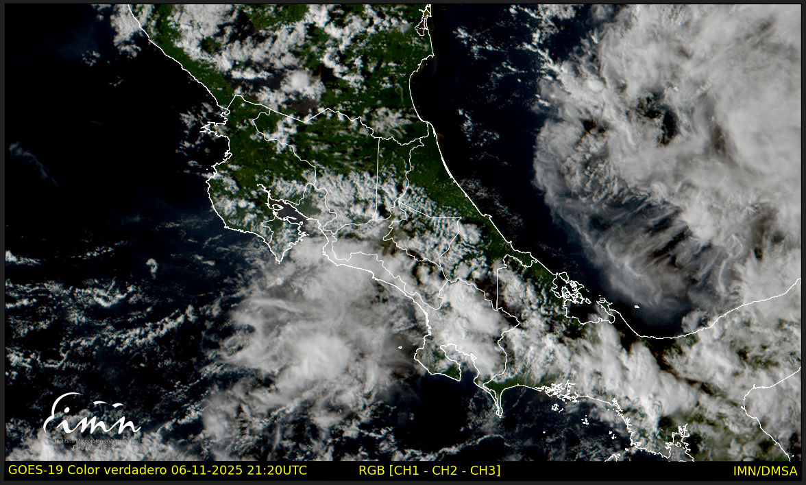 IMN prevé influencia del Empuje Frío No. 3 y la Onda Tropical No. 44 para inicios de la próxima semana