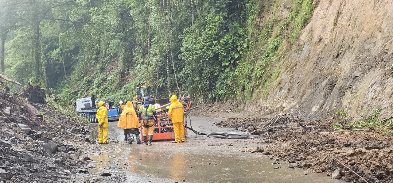 MOPT confirma que Ruta 32 continuará cerrada y este lunes anunciará fecha de apertura