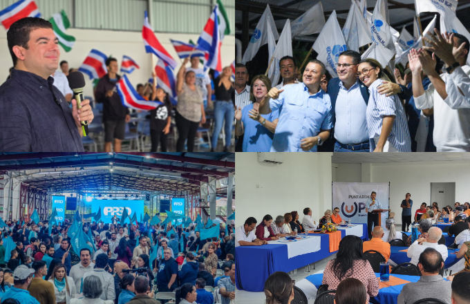 Candidaturas presidenciales aprovecharon giras del fin de semana para enviar mensajes claves al electorado