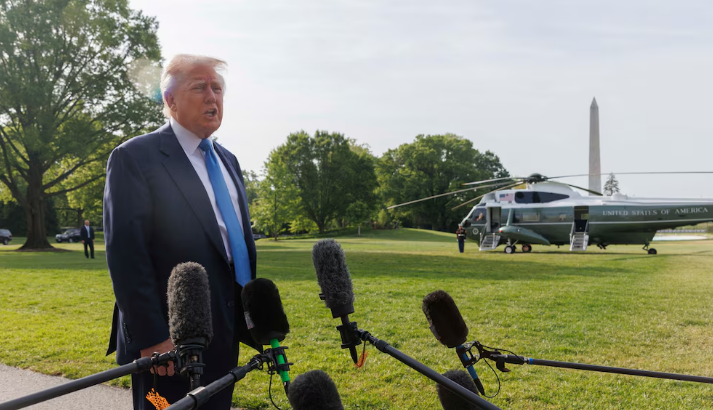 Donald Trump dijo que no descarta una guerra con la dictadura de Nicolás Maduro