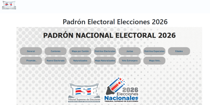 TSE habilita herramienta interactiva para consultar padrón electoral y candidaturas de las elecciones 2026