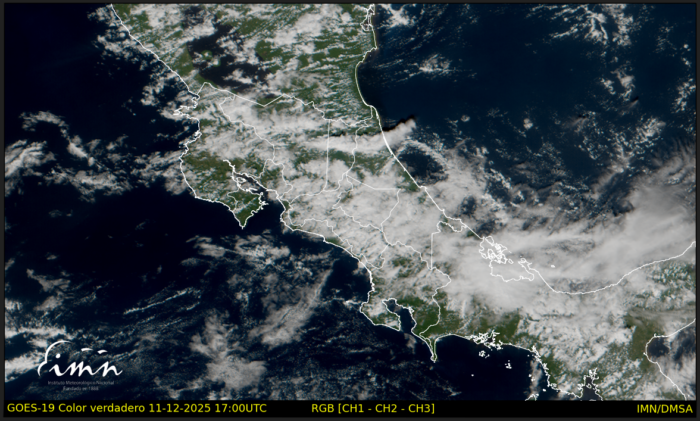 ¿Ha sentido más frío? IMN reporta reducción en temperaturas del Valle Central y Guanacaste