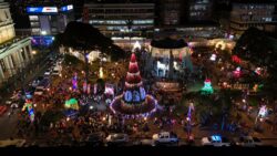 San José inauguró la temporada navideña y se realizarán actividades durante todo el mes