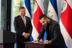 Costa Rica y El Salvador firmaron ‘Declaración de Coatepeque’ en materia de seguridad, desarrollo y coordinación