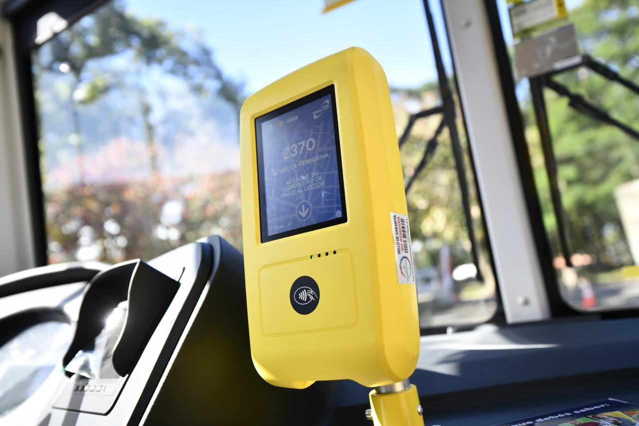 140 autobuses más del GAM implementarán pago electrónico
