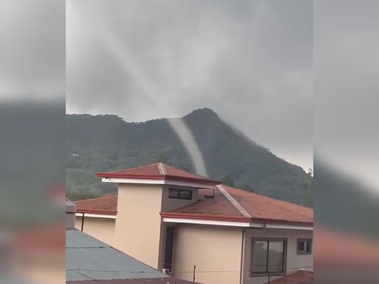 IMN registra primer tornado en el Valle Central durante un mes de diciembre en 15 años
