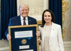 Trump incluyó a Machado en su estrategia política para avanzar en la transición democrática de Venezuela