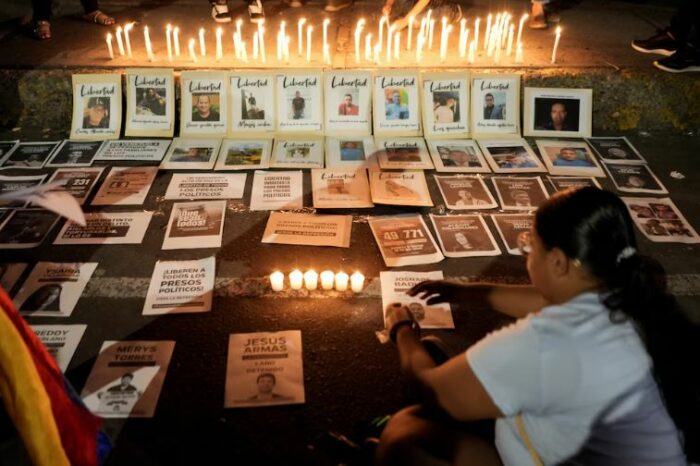 Instalaron campamentos frente a las cárceles de Venezuela exigiendo la pronta liberación de todos los presos políticos