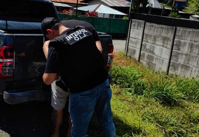Detienen a costarricense en Paso Canoas con solicitud de extradición de Panamá
