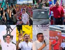 Caravanas, piquetes y actividades: Candidaturas aprovecharon último fin de semana previo a elecciones