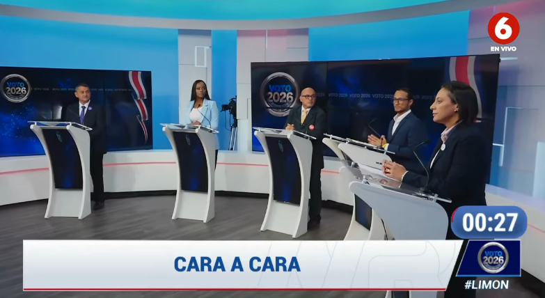 Candidaturas a diputaciones por Limón debatieron sobre recursos para educación, salud y agricultores