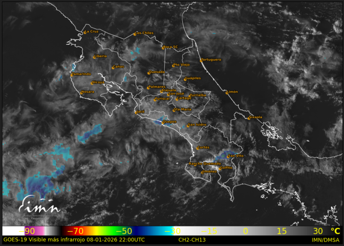 Empuje frío aumentará vientos y lluvias a inicios de la próxima semana