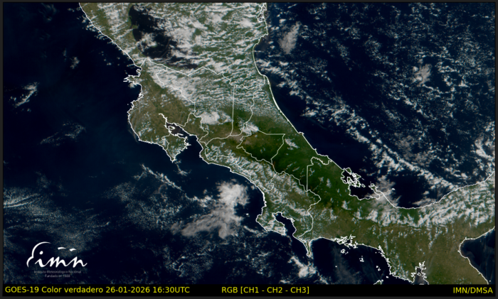 Vientos alisios retomarán intensidad a partir de este martes con velocidades máximas de 70 km/h