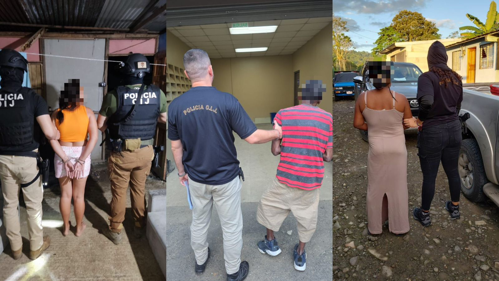 OIJ realizó allanamientos en Limón 2000 por venta de droga