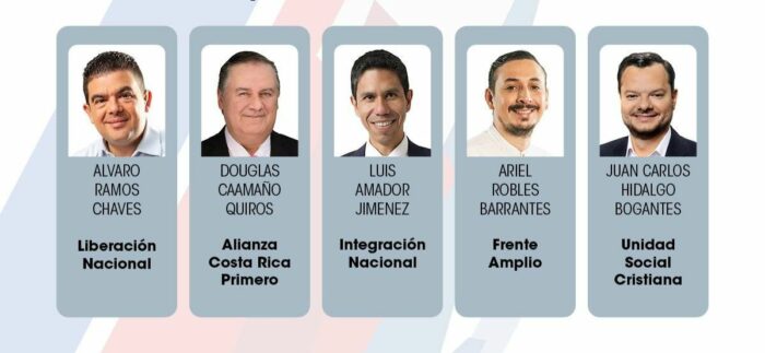 Ariel Robles y Álvaro Ramos tuvieron intercambio sobre posición respecto a dictaduras en último debate del TSE