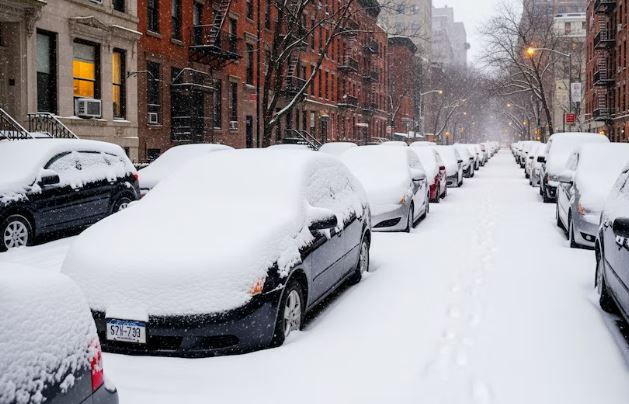 Nueva York restringió la circulación no esencial por una tormenta invernal que amenaza con convertirse en “ciclón bomba”