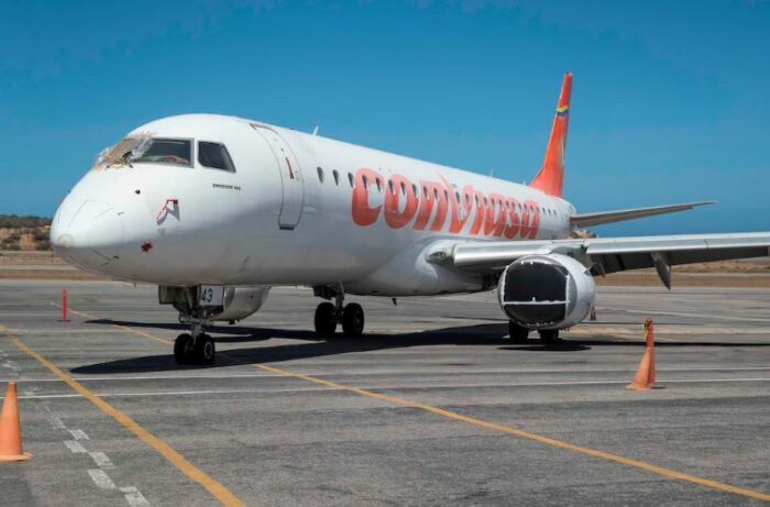 La aerolínea venezolana Conviasa reprogramó sus vuelos a Cuba por la escasez de combustible