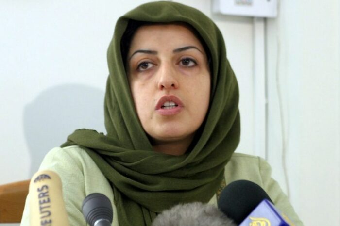 Irán condena a Premio Nobel de la Paz a siete años y medio de prisión