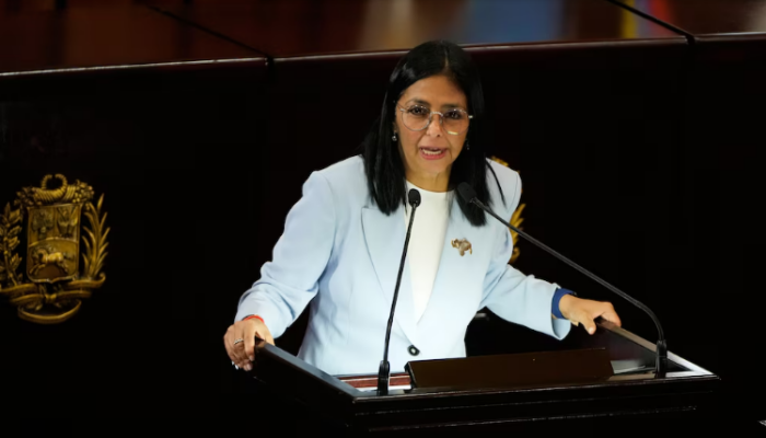 Delcy Rodríguez dijo que trabaja “intensamente” en la ley de amnistía que prometió