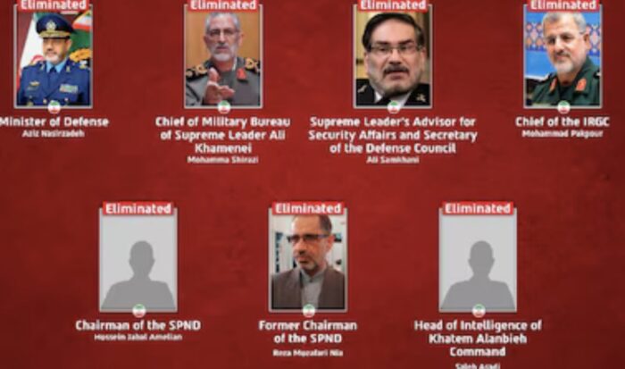 Israel confirmó que abatió al ministro de Defensa del régimen iraní y al jefe de la Guardia Revolucionaria