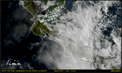 CNE emite alerta verde en cuatro regiones por efectos del Empuje Frío N.° 14