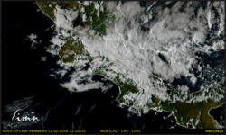 IMN da seguimiento a posible empuje frío para el martes con aumento en velocidad del viento