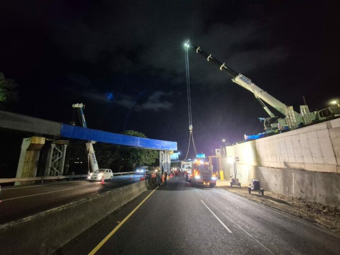 Alcalde de Cartago pide mayor iluminación en viaducto de Taras tras daños a vehículos por lanzamiento de objetos