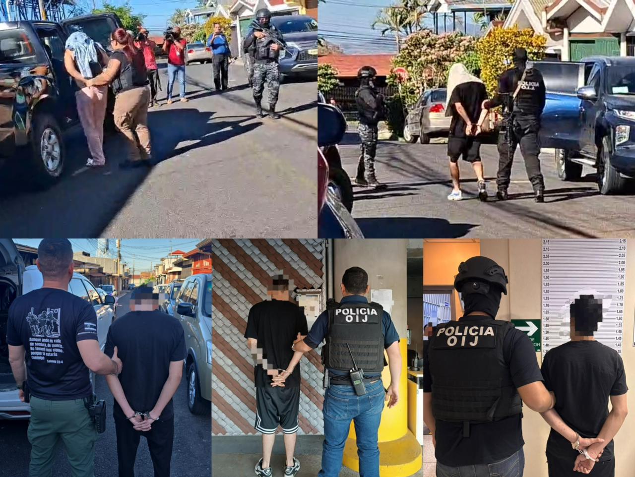 OIJ desarticula estructura criminal sospechosa de bajonazos y paseos millonarios en Alajuela