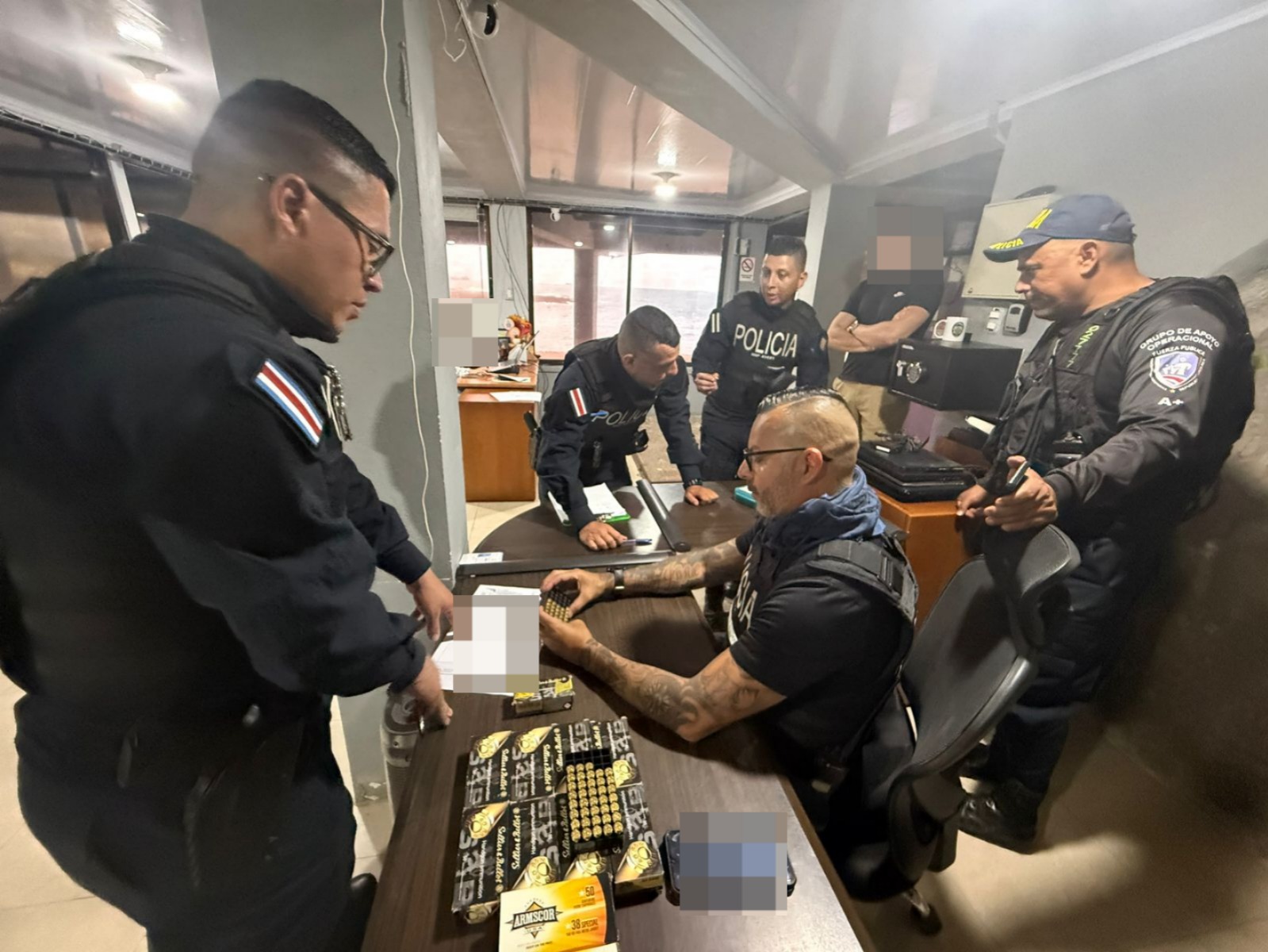 Operativo interviene 7 empresas de seguridad privada en Limón por presuntas irregularidades