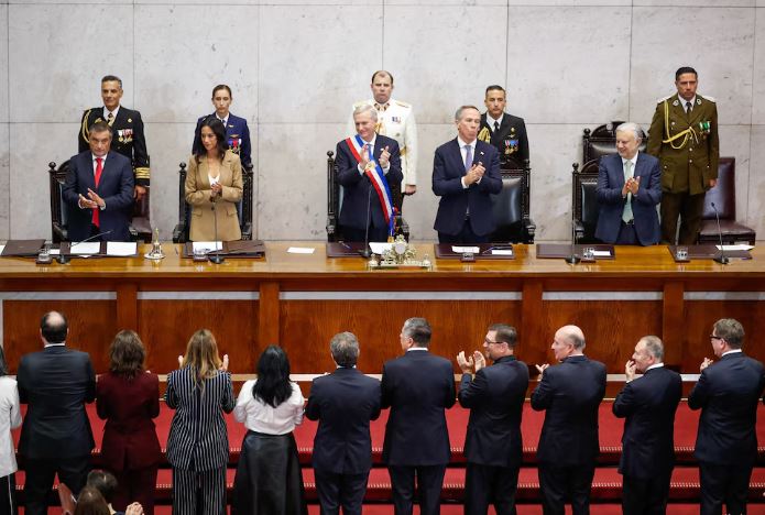 José Antonio Kast fue investido como presidente de Chile