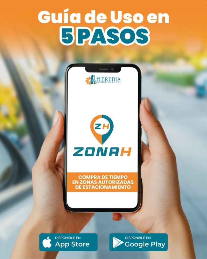 Aplicación móvil permitirá pagar parquímetros en el cantón central de Heredia