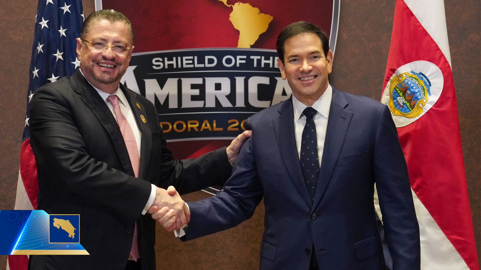 Presidente Rodrigo Chaves y mandataria electa Laura Fernández participaron de reuniones con Donald Trump el fin de semana