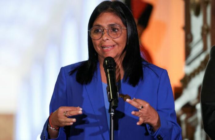 Delcy Rodríguez pidió el cese de más de 1.000 sanciones de países extranjeros contra Venezuela