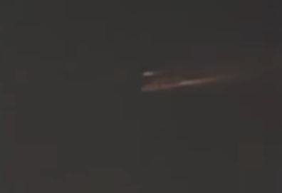 ¿Meteoro? ¿OVNI? Expertos explican destello que se observó en el cielo la noche del martes