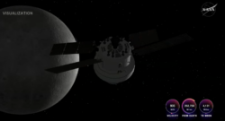 Los astronautas navegan el lado oculto de la Luna y no hay contacto con la Tierra por 40 minutos