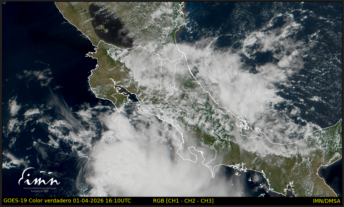 IMN advierte lluvias intensas y tormentas durante este inicio de abril #NM935