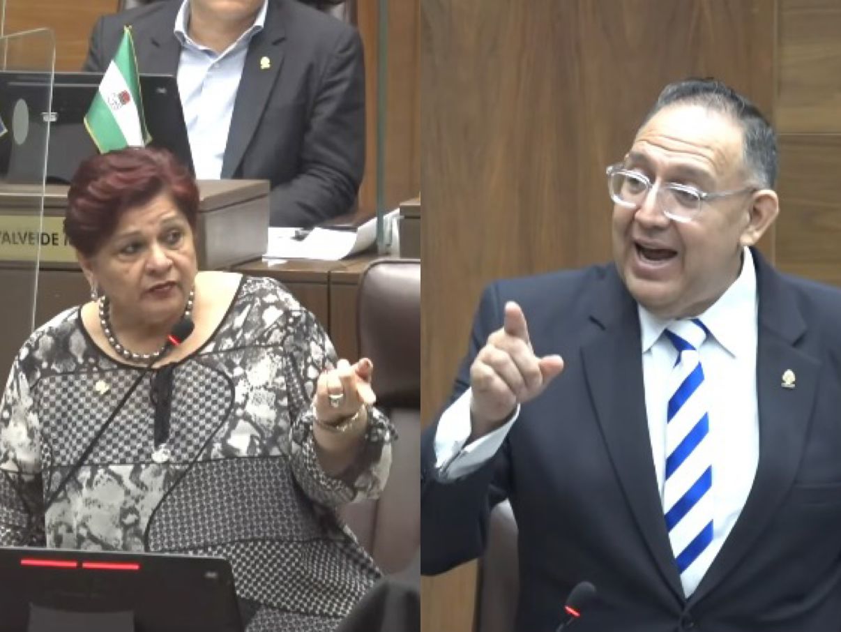 ¡Otra vez! Diputados protagonizan fuerte enfrentamiento en el Plenario Legislativo #NM935